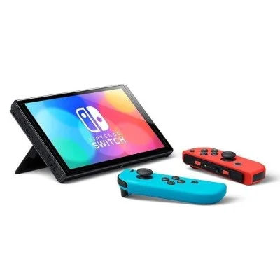 Nintendo Switch OLED Console - Blue-Red Joy-Con